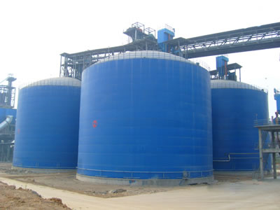 红安水泥钢板库改造