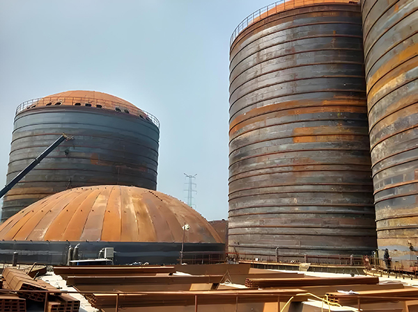 红安焦粉钢板仓